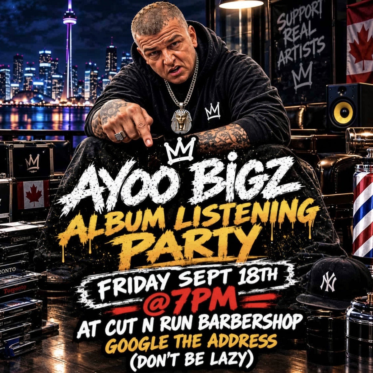 Big Apples World at the Ayoo Bigz 'Off The Face' Listening Session
