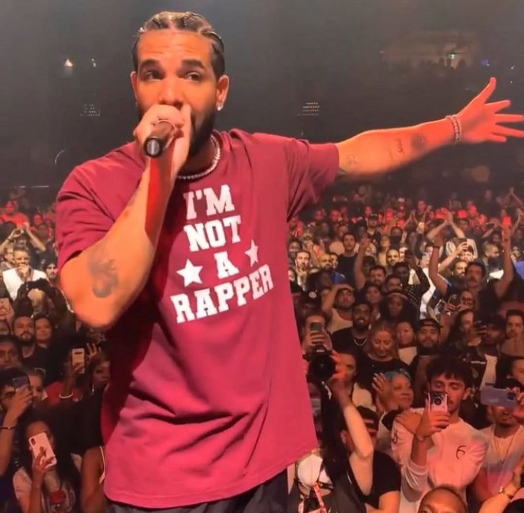 I’M Not A Rapper T Shirt Worn By Drake