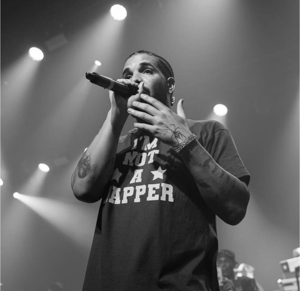 I’M Not A Rapper T Shirt Worn By Drake