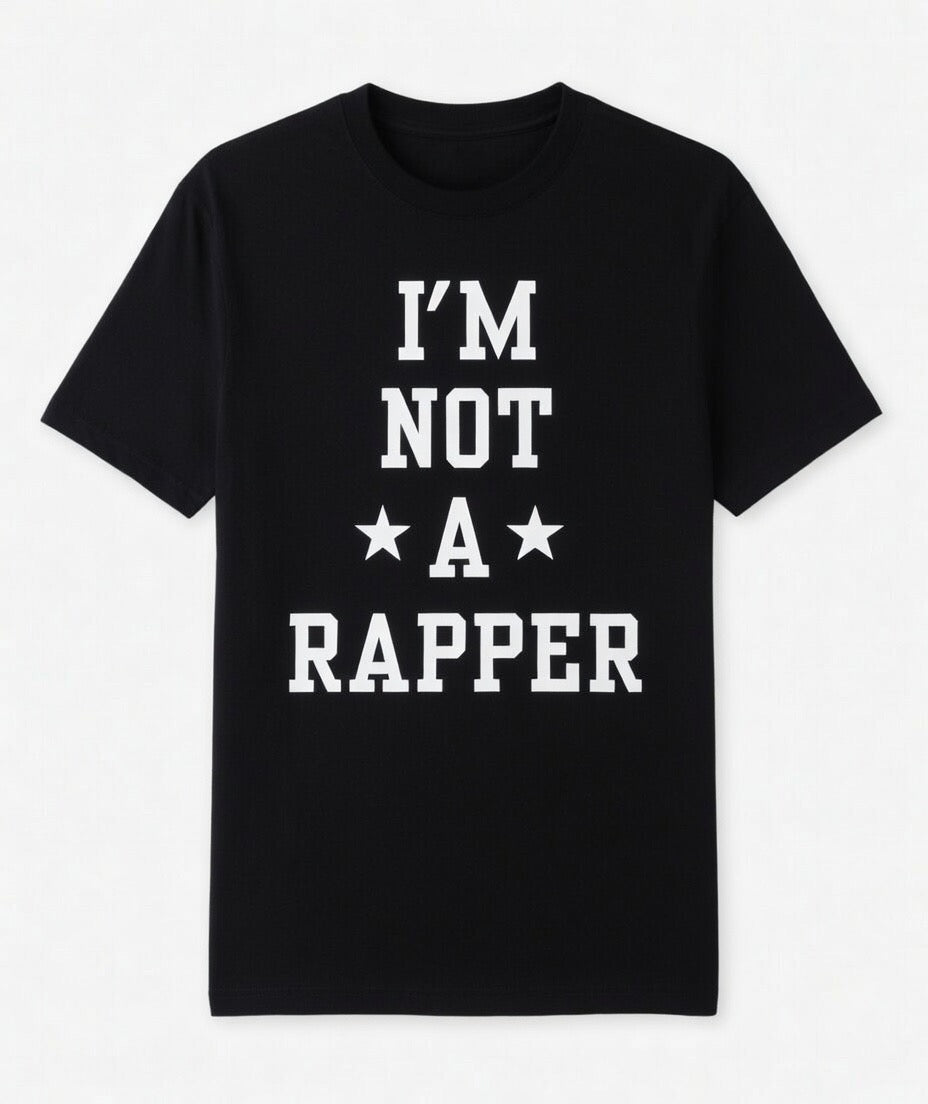 I’M Not A Rapper T Shirt Worn By Drake