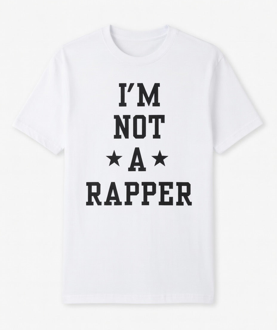 I’M Not A Rapper T Shirt Worn By Drake